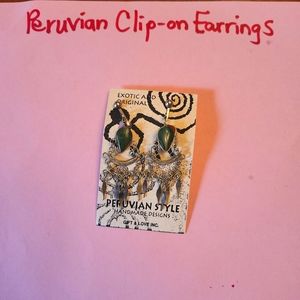 Peruvian Clip-on Earrings